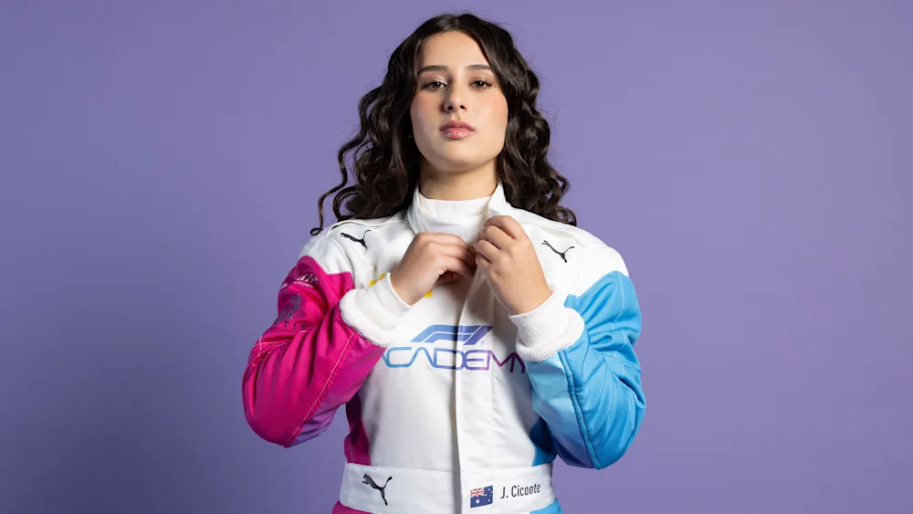 Racing Ahead: Meet the Youngest F1 Academy Driver Joanne Ciconte